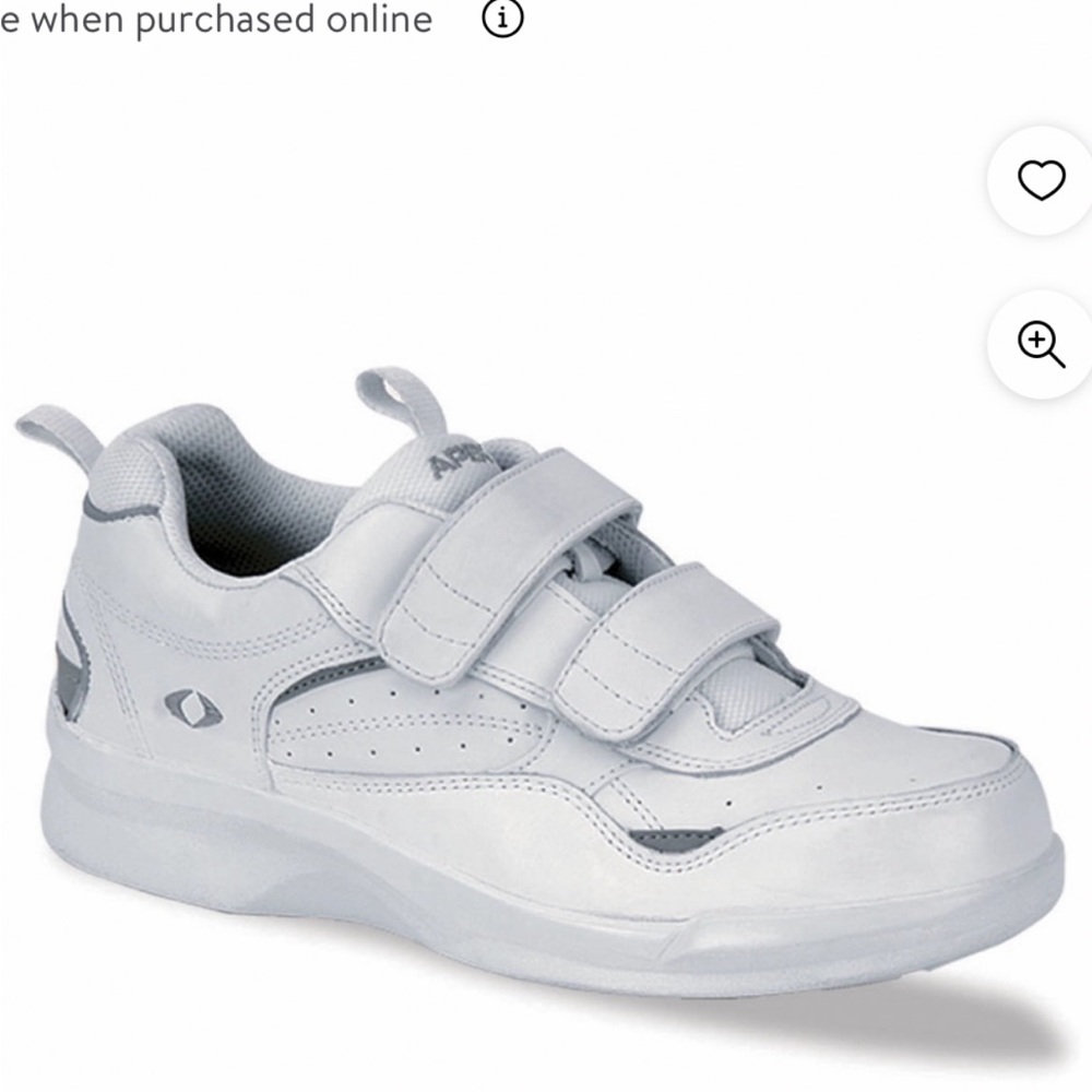 Men’s apex athletic Velcro sneakers. Size 12 1/2 wide